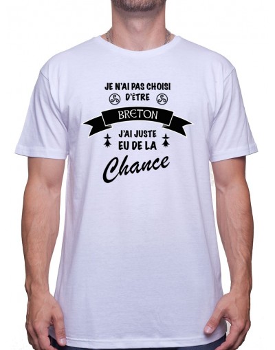 Je n'ai pas choisit d'être breton - Tshirt T-shirt Homme