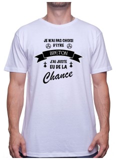 Je n'ai pas choisit d'être breton - Tshirt T-shirt Homme