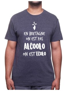 En bretagne on n'est pas des alcoolo - Tshirt T-shirt Homme