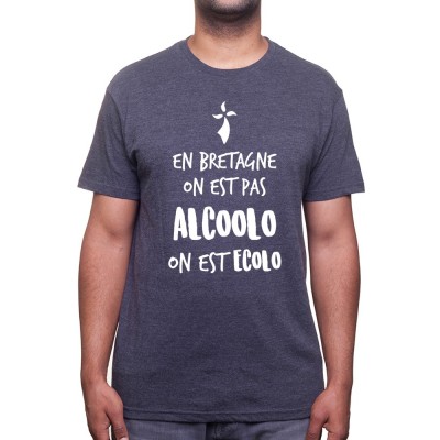 En bretagne on n'est pas des alcoolo - Tshirt T-shirt Homme
