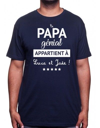 Une famille unie, soudée, géniale! Cadeau famille' T-shirt Homme