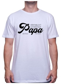 Papa Authentique - Tshirt Homme