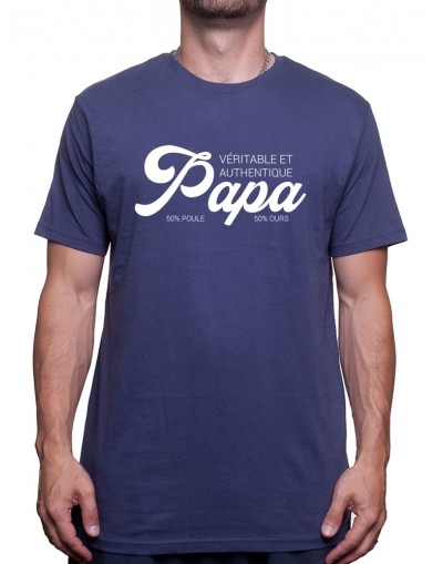 Papa Authentique - Tshirt Homme