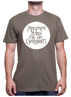 Mon papa à moi est un gangster - Tshirt Homme