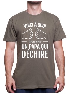 Un Papa qui dÈchire - Tshirt Homme