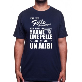 J'ai une fille magnifique - Tshirt Homme