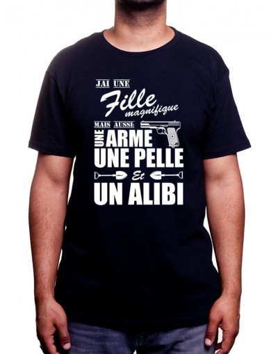 J'ai une fille magnifique - Tshirt Homme