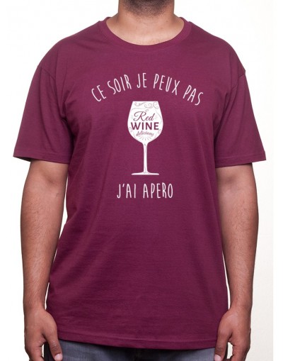 Ce soir jpeux pas j'ai apero - Tshirt T-shirt Homme