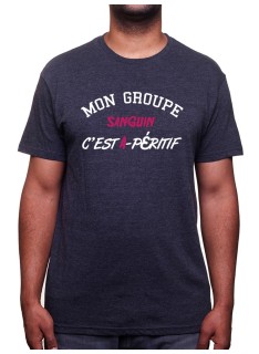 Groupe sanguin aperitif - Tshirt T-shirt Homme