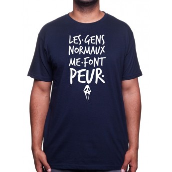 Les gens normaux me font peur - Tshirt Homme