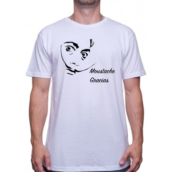 Moustache Gracias Dali - Tshirt Homme