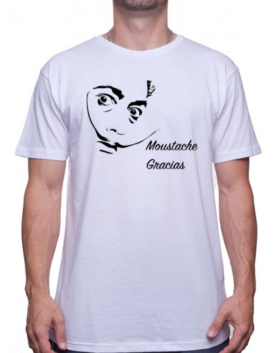 Moustache Gracias Dali - Tshirt Homme