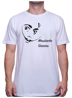 Moustache Gracias Dali - Tshirt Homme