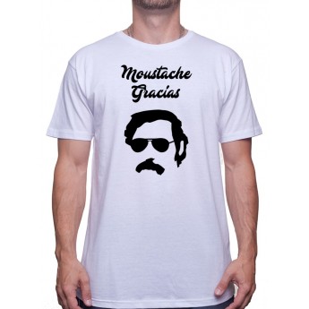 Moustache Gracias Pablo - Tshirt Homme