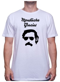 Moustache Gracias Pablo - Tshirt Homme