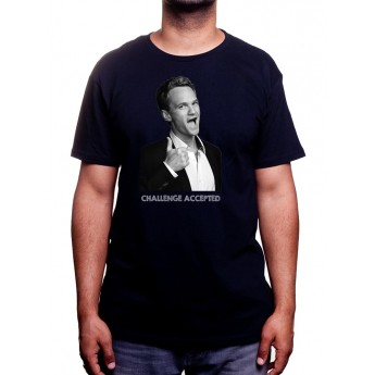 Barney challenge accepted -Tshirt Homme