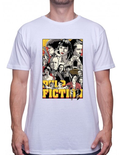 Pulp Fiction Draw - Tshirt Homme