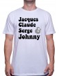 Jacques Claude Serge et Johnny - Tshirt Homme