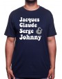 Jacques Claude Serge et Johnny - Tshirt Homme