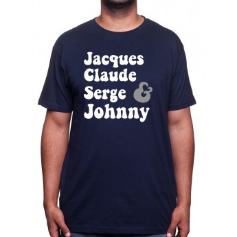 Jacques Claude Serge et Johnny - Tshirt Homme