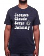 Jacques Claude Serge et Johnny - Tshirt Homme