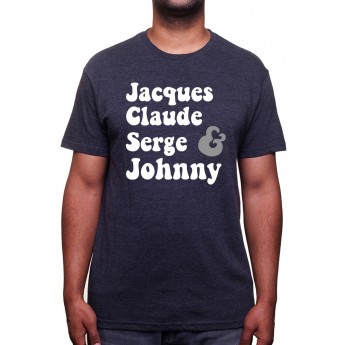 Jacques Claude Serge et Johnny - Tshirt Homme