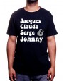 Jacques Claude Serge et Johnny - Tshirt Homme