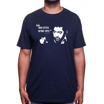 Serge Gainsbourg Vous n'etes qu'une pute - Tshirt Homme