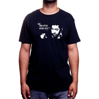 Serge Gainsbourg Vous n'etes qu'une pute - Tshirt Homme