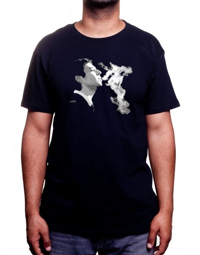 Serge Gainsbourg Smoke - Tshirt Homme