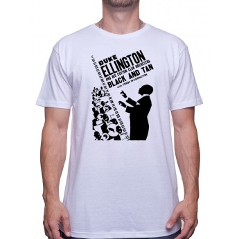 Duke Ellington Black and Tan - Tshirt Homme