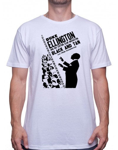 Duke Ellington Black and Tan - Tshirt Homme