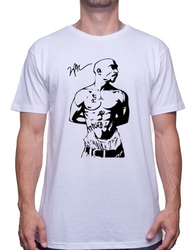 2pac Shadow - Tshirt Homme