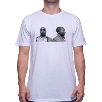 2 Pac Mug Shot - Tshirt Homme