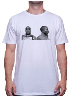 2 Pac Mug Shot - Tshirt Homme