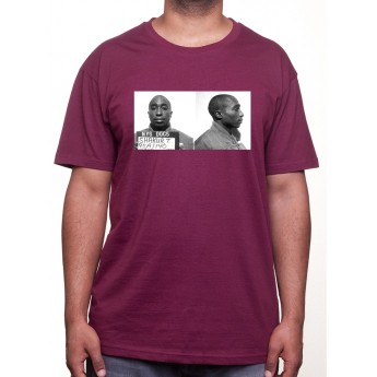 2 Pac Mug Shot - Tshirt Homme