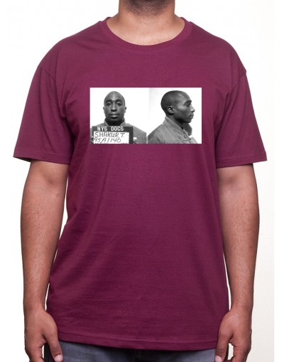 2 Pac Mug Shot - Tshirt Homme