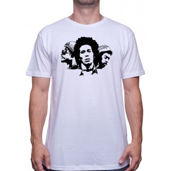 bob Marley Shadow - Tshirt Homme