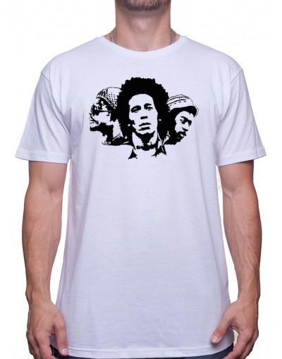 bob Marley Shadow - Tshirt Homme