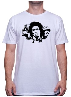 bob Marley Shadow - Tshirt Homme