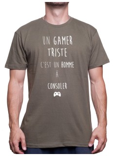 un gamer triste - Tshirt Tshirt Homme Gamer