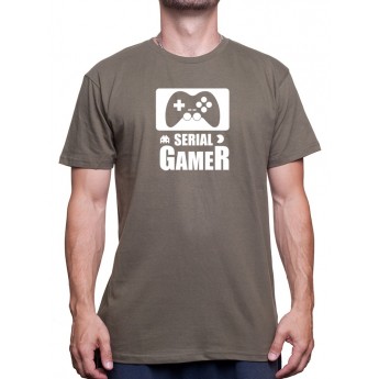 Serial Gamer - Tshirt Tshirt Homme Gamer