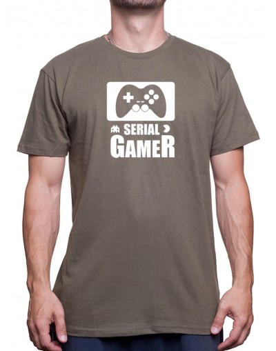 Serial Gamer - Tshirt Tshirt Homme Gamer