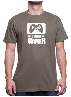 Serial Gamer - Tshirt Tshirt Homme Gamer