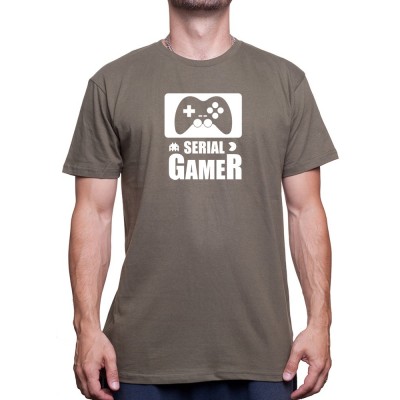 Serial Gamer - Tshirt Tshirt Homme Gamer