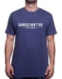 Gamer's don't die they respawn - Tshirt Tshirt Homme Gamer