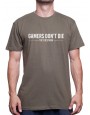Gamer's don't die they respawn - Tshirt Tshirt Homme Gamer