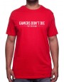 Gamer's don't die they respawn - Tshirt Tshirt Homme Gamer