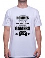 Tous les hommes naissent egaux mais - Tshirt Tshirt Homme Gamer