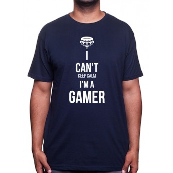 I cant' keep calm i'm a gamer - Tshirt Tshirt Homme Gamer